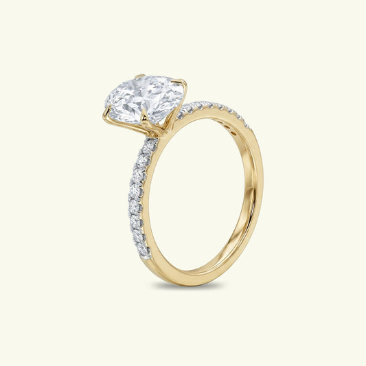 Arvielle Crown Diamond Solitaire Ring