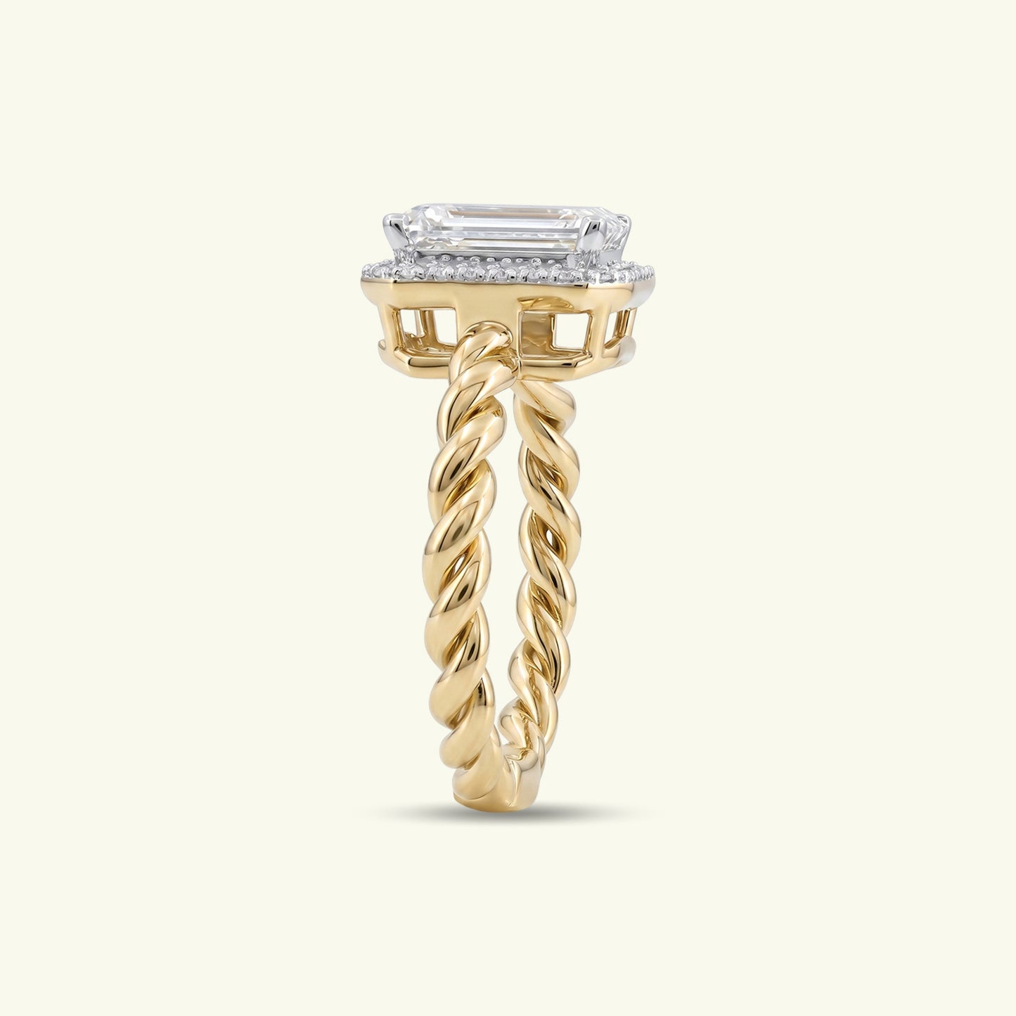 Halynra Bloom Diamond Halo Ring