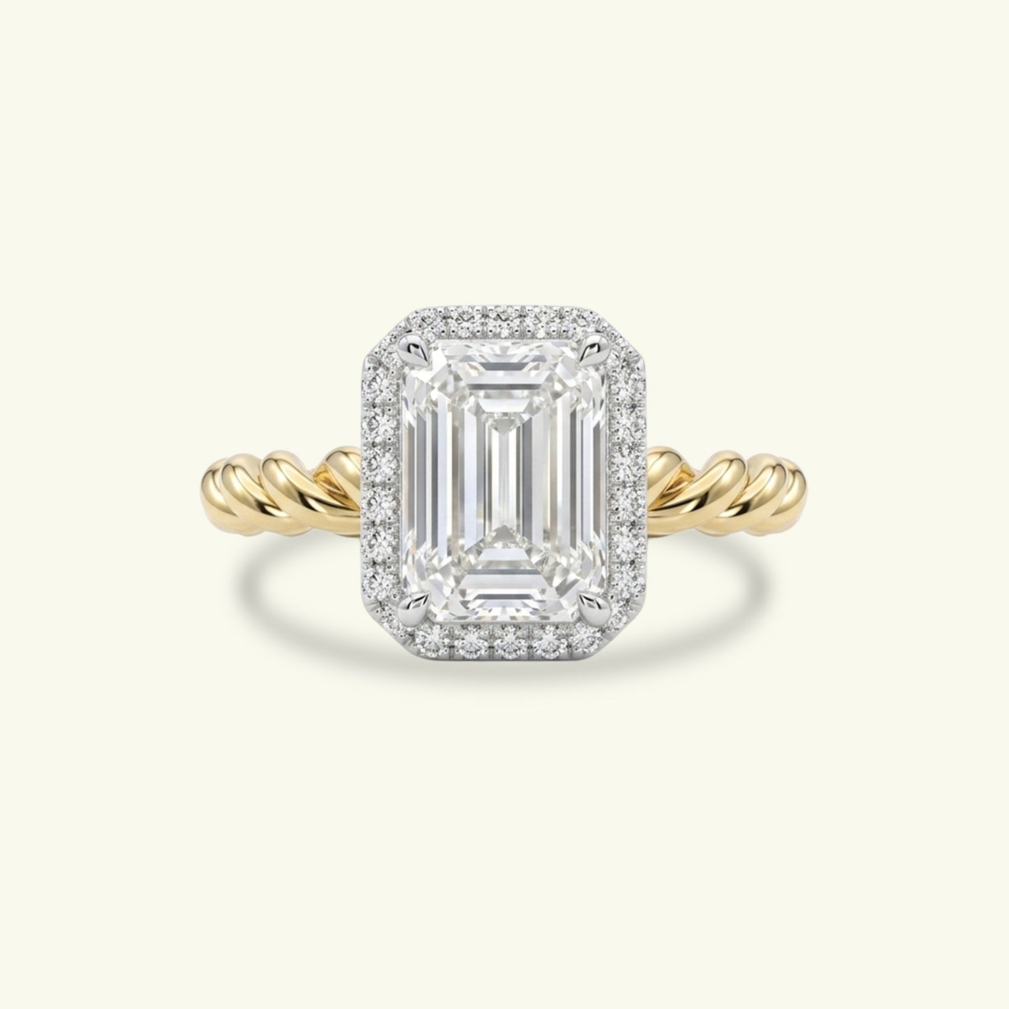 Halynra Bloom Diamond Halo Ring