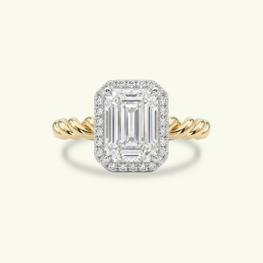 Halynra Bloom Diamond Halo Ring