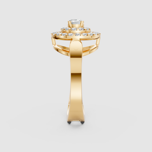 Erina Halo Diamond Ring