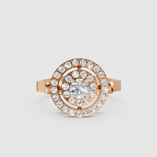 Erina Halo Diamond Ring