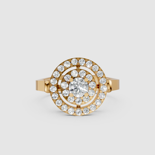 Erina Halo Diamond Ring