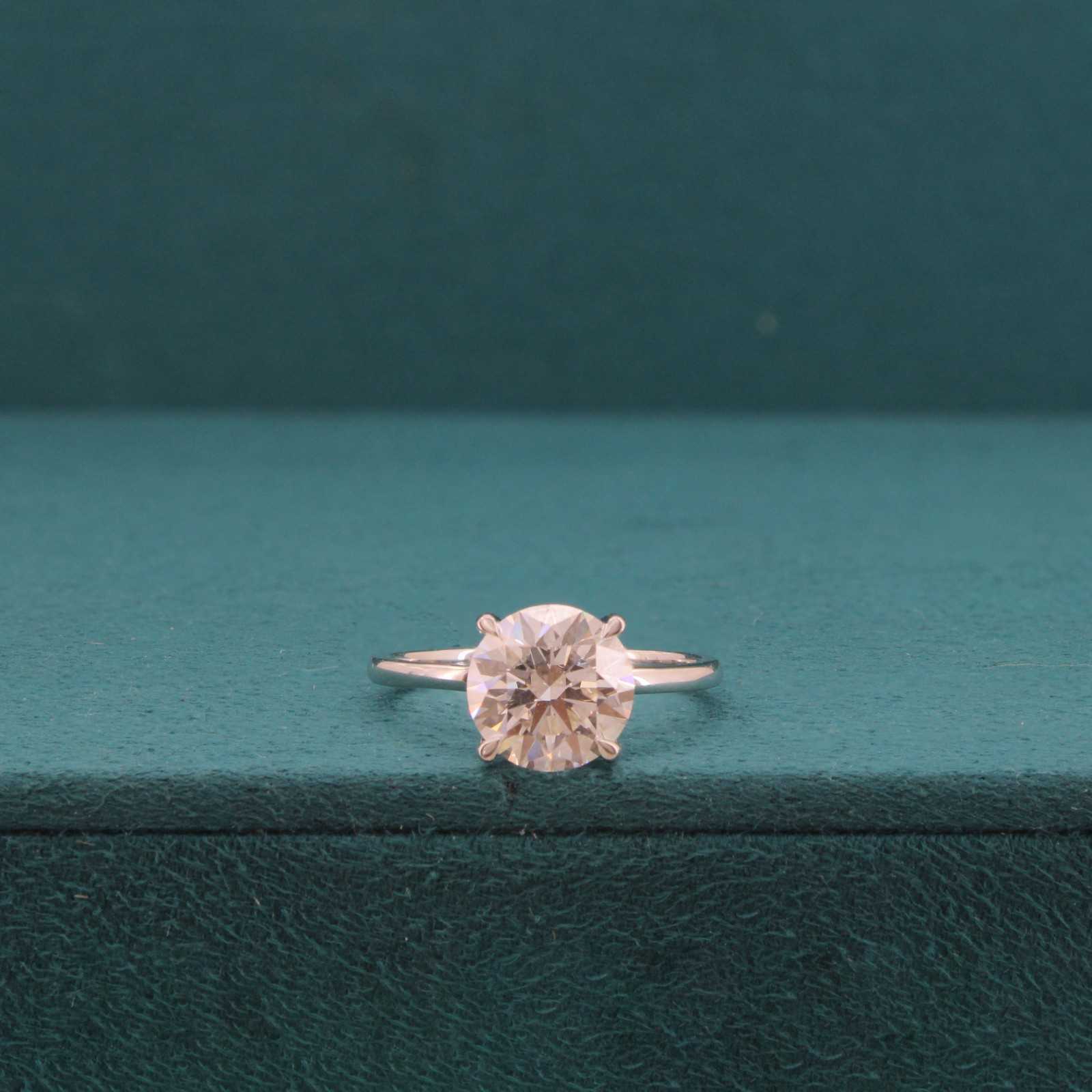 Coralia Solitaire Diamond Ring