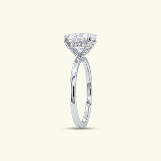Coralia Solitaire Diamond Ring