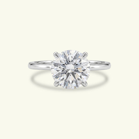 Coralia Solitaire Diamond Ring