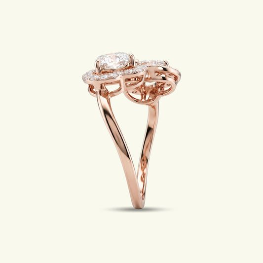 Amoria Lilt Diamond Ring