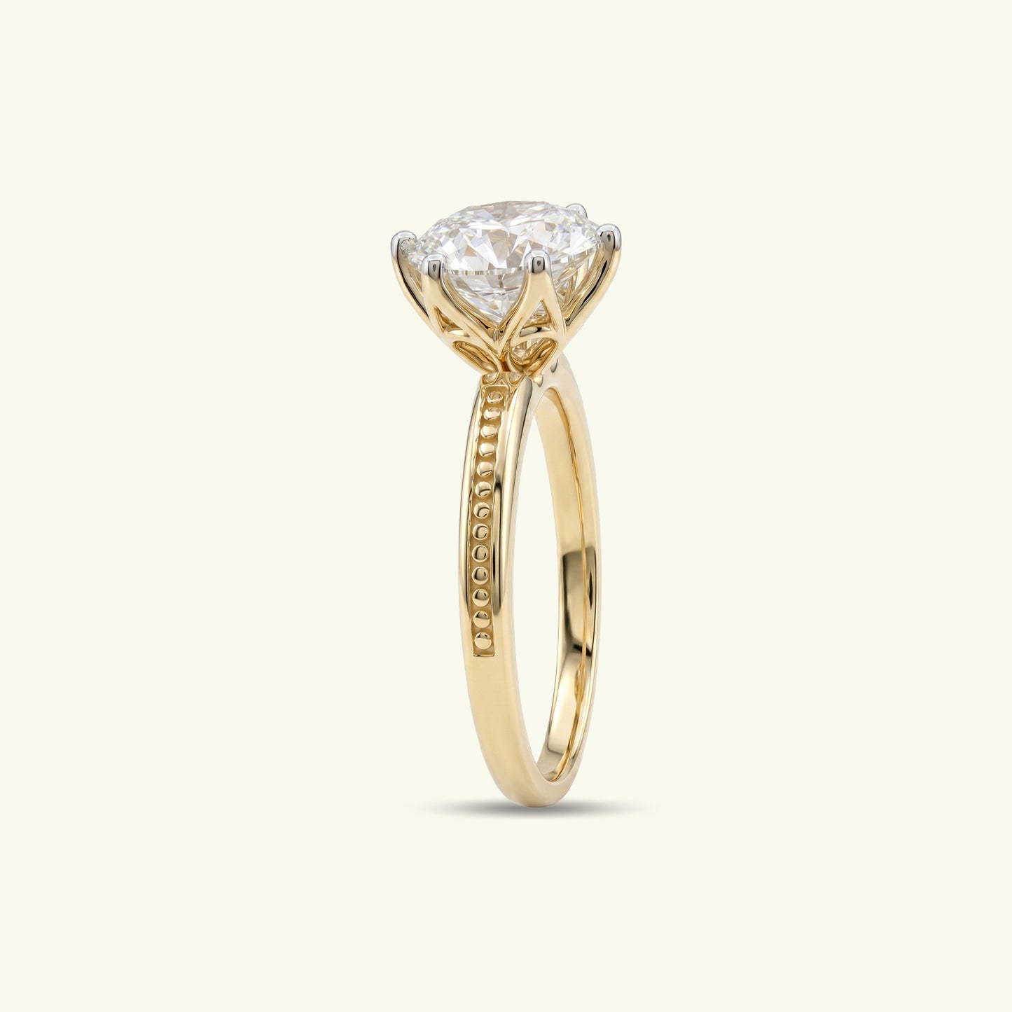 Eloria Arc Diamond Solitaire Ring