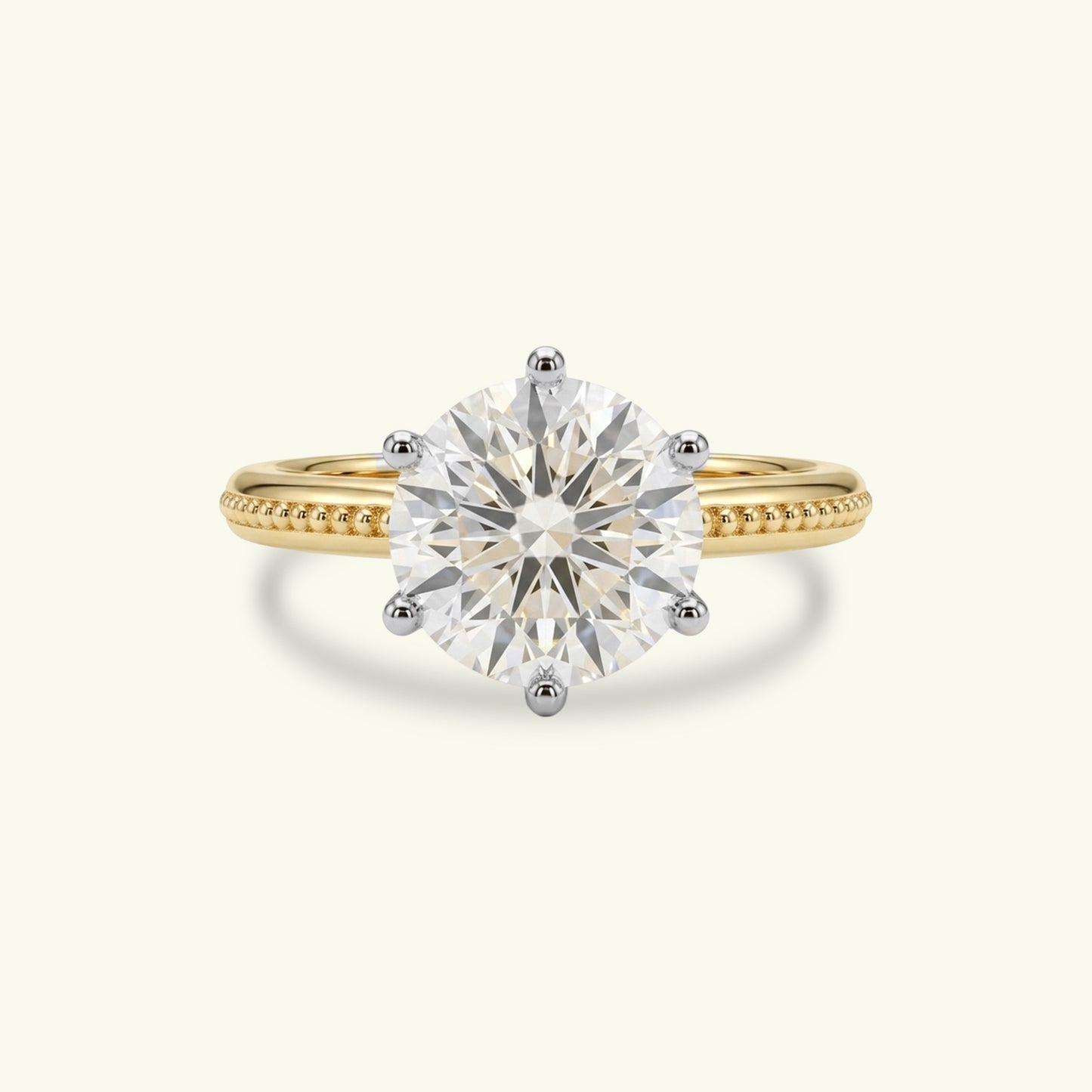 Eloria Arc Diamond Solitaire Ring