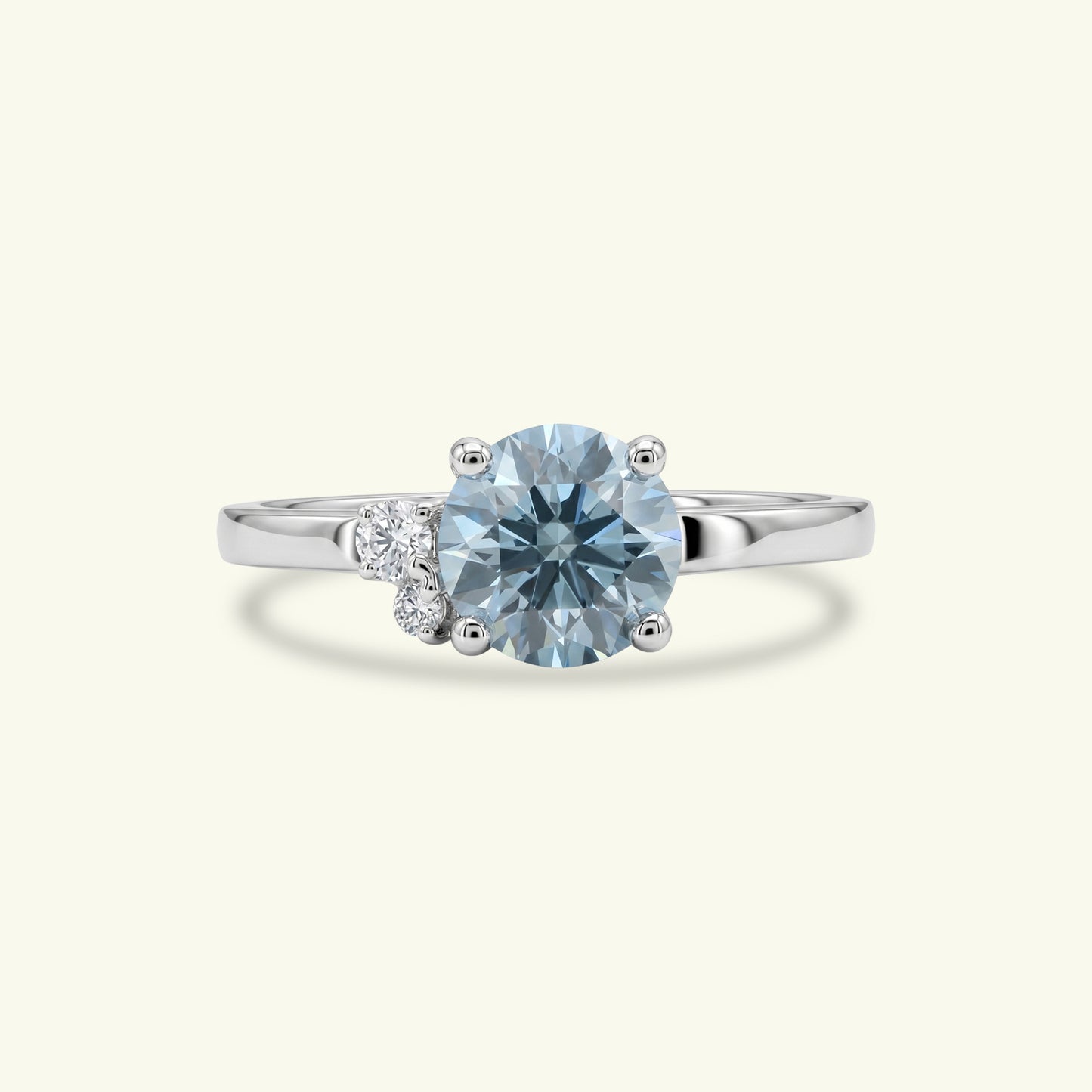 Arlina Crest Diamond Solitaire Ring