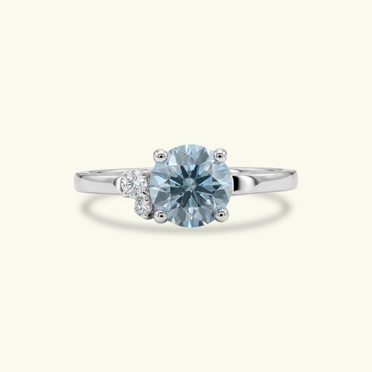 Arlina Crest Diamond Solitaire Ring