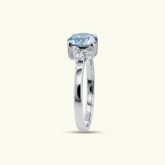 Arlina Crest Diamond Solitaire Ring