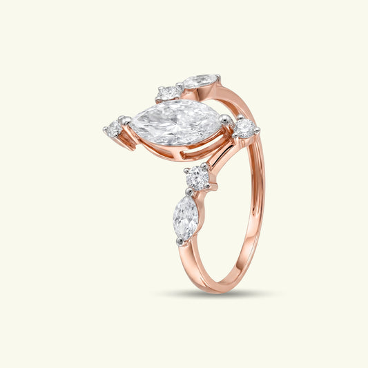 Veralya Trace Diamond Ring