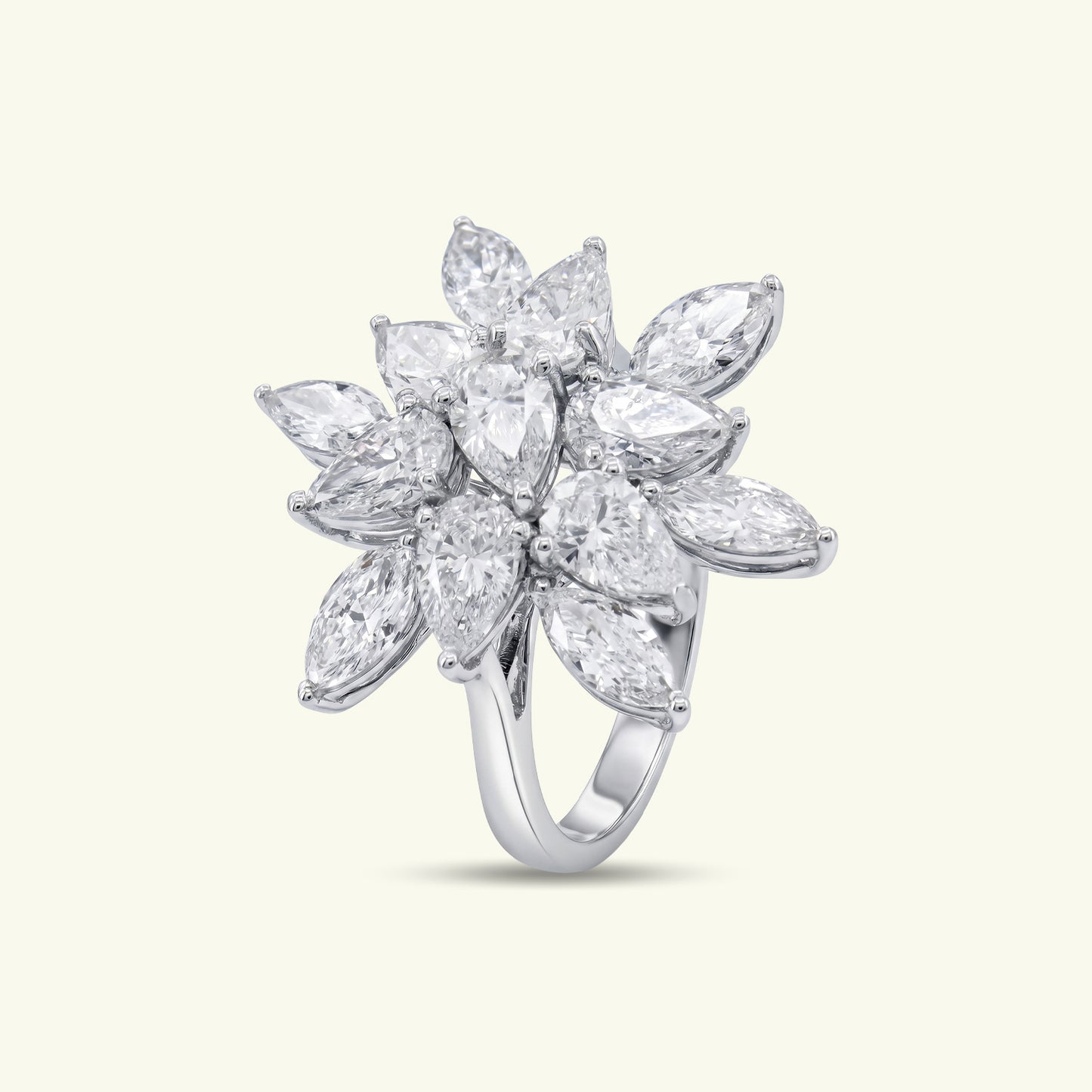 Amylia Flare Diamond Ring