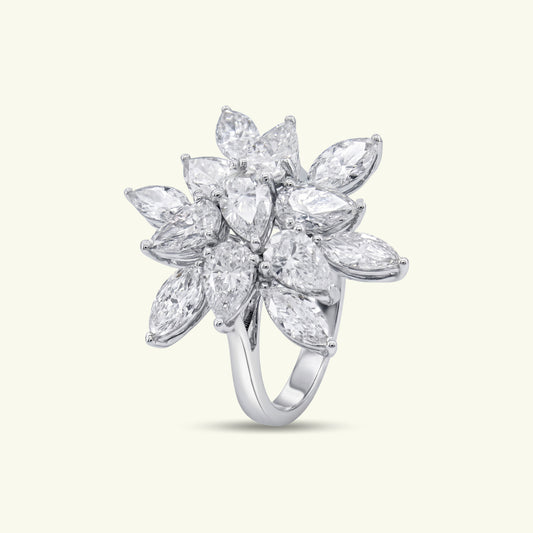 Amylia Flare Diamond Ring