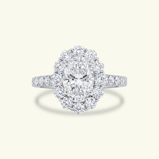 Arvion Crest Diamond Ring