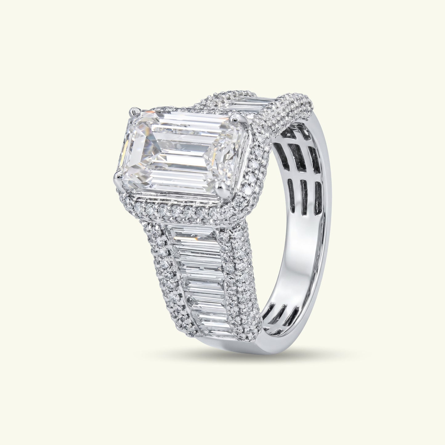 Elara Pure Diamond Ring