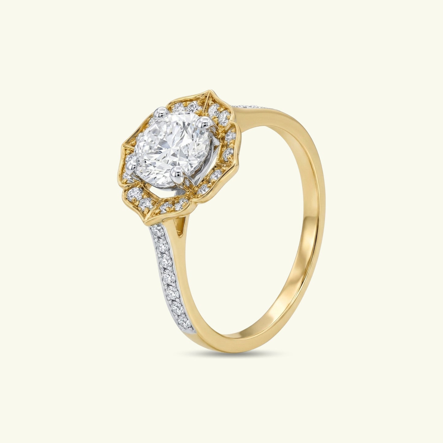 Lyria Radiant Diamond Ring