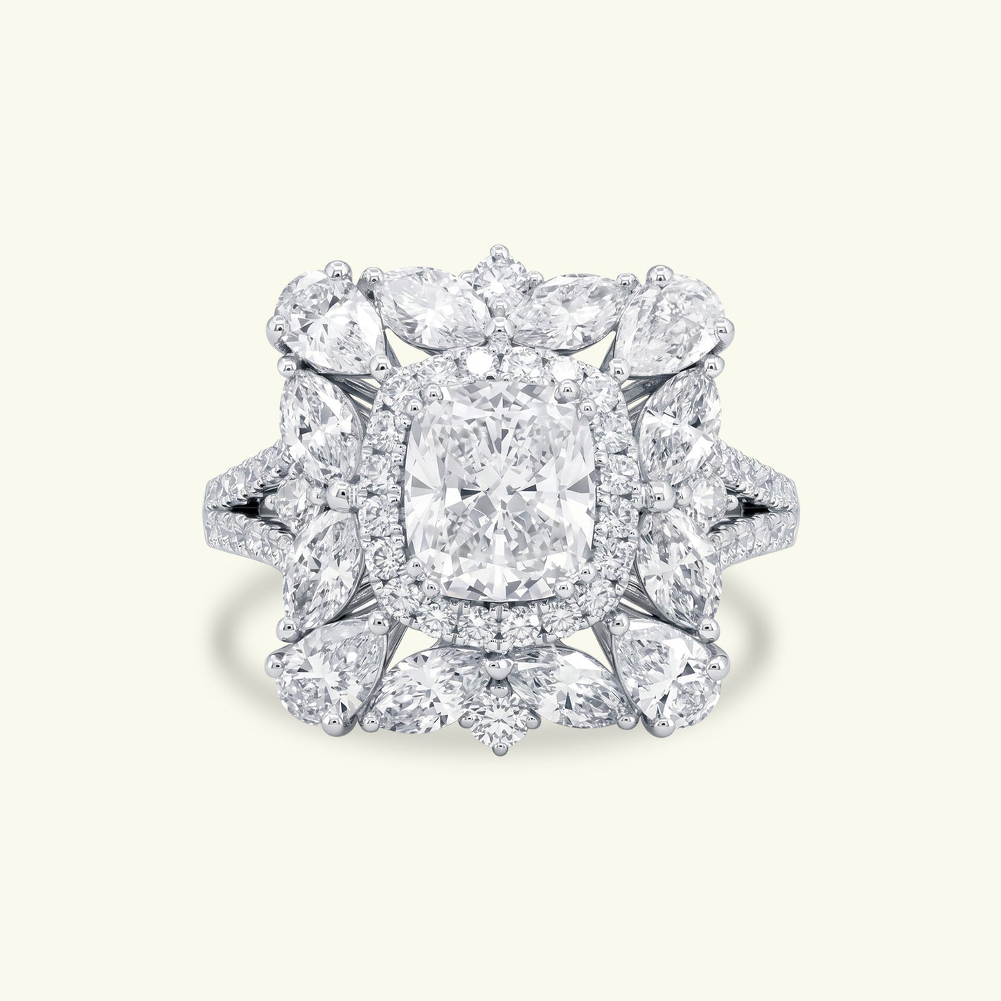 Sera Wave Diamond Ring