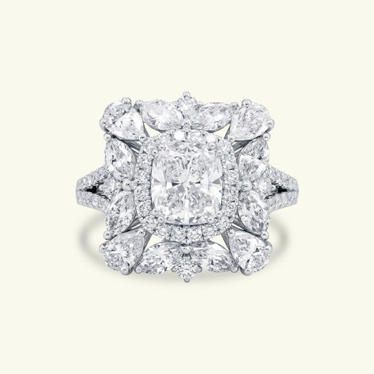 Sera Wave Diamond Ring