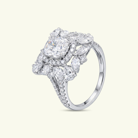 Sera Wave Diamond Ring