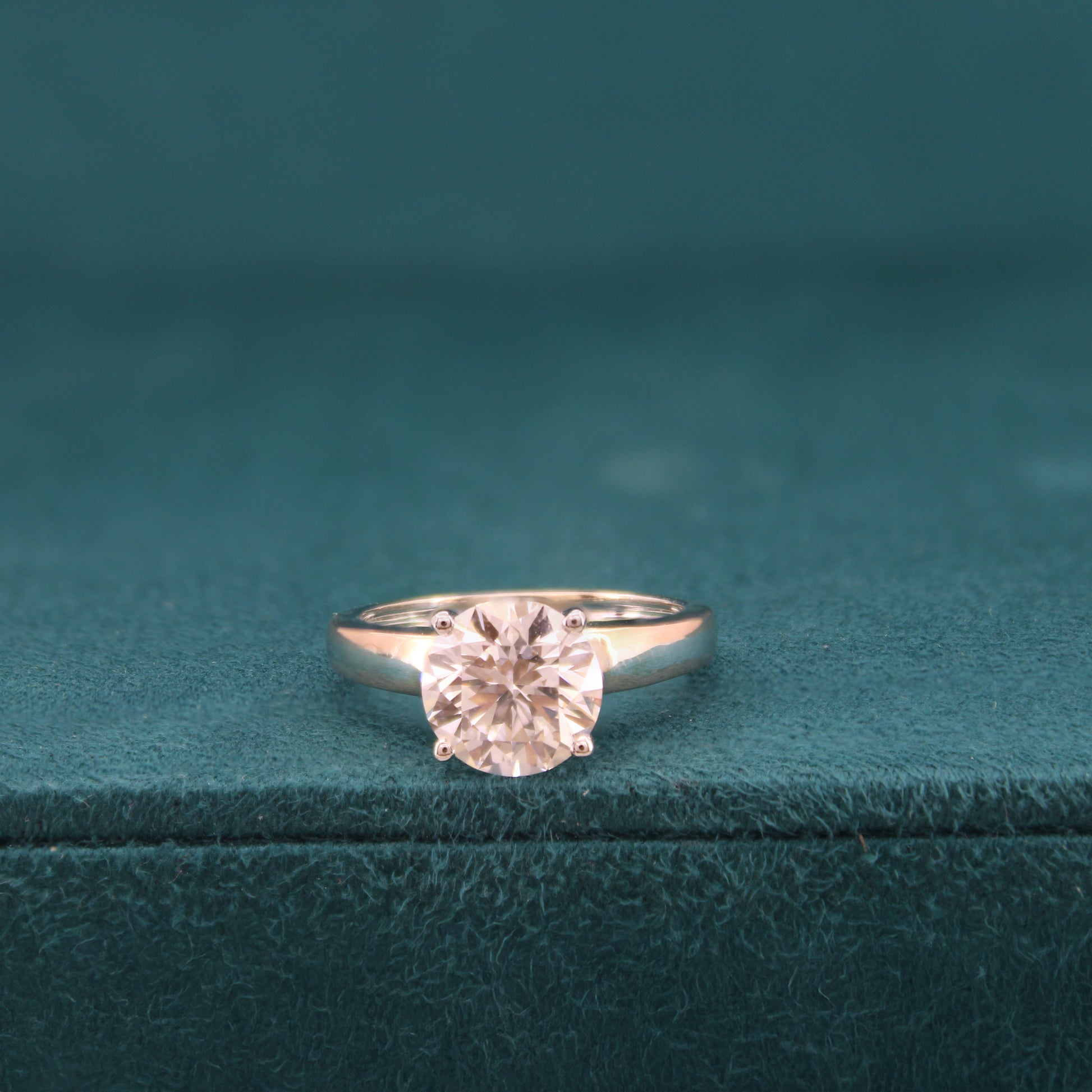 Elwyn Crest Diamond Engagement Ring