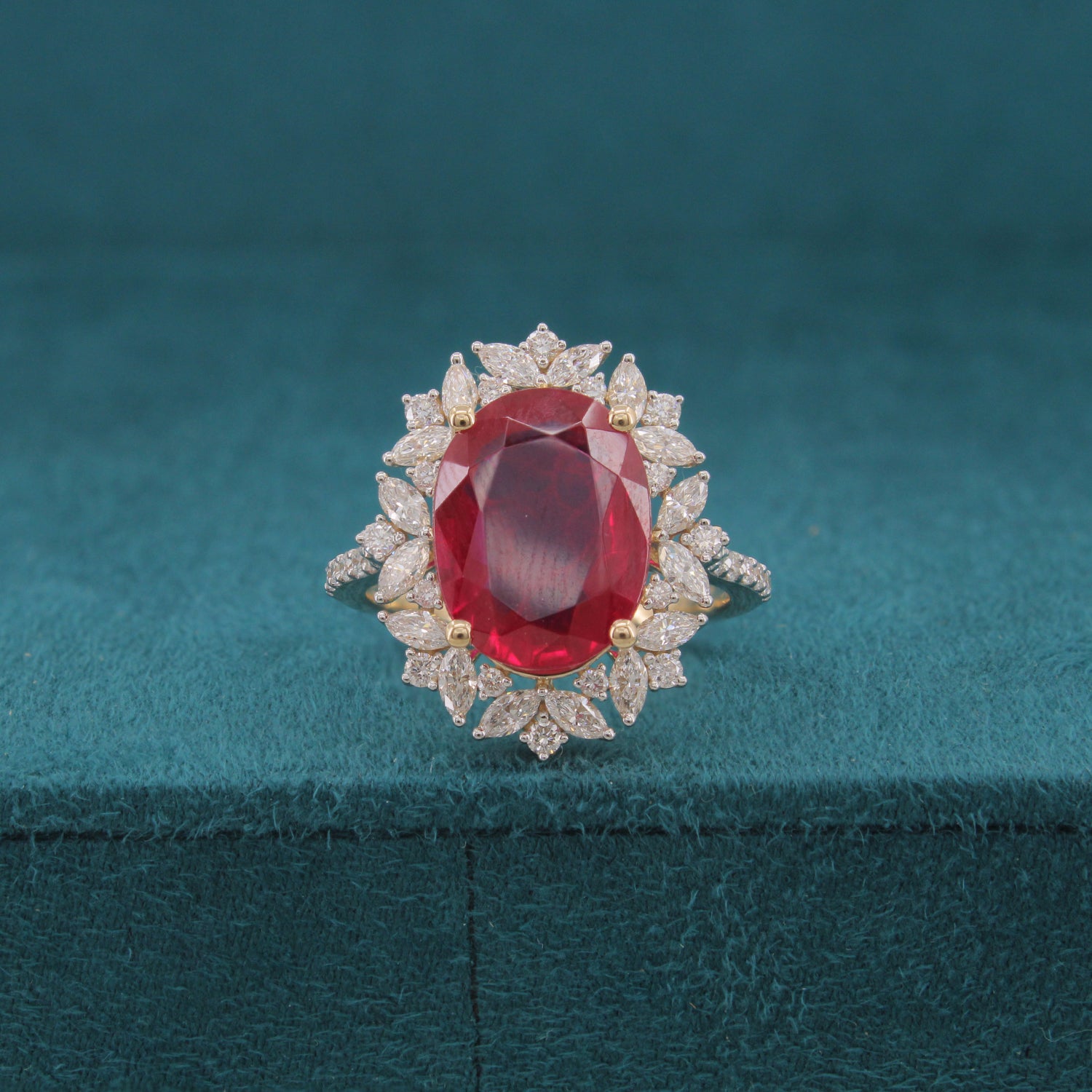 Mystra Allure Diamond Cocktail Ring