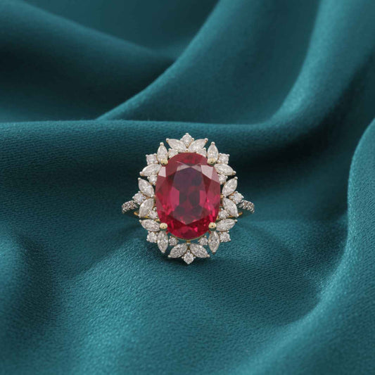 Mystra Allure Diamond Cocktail Ring