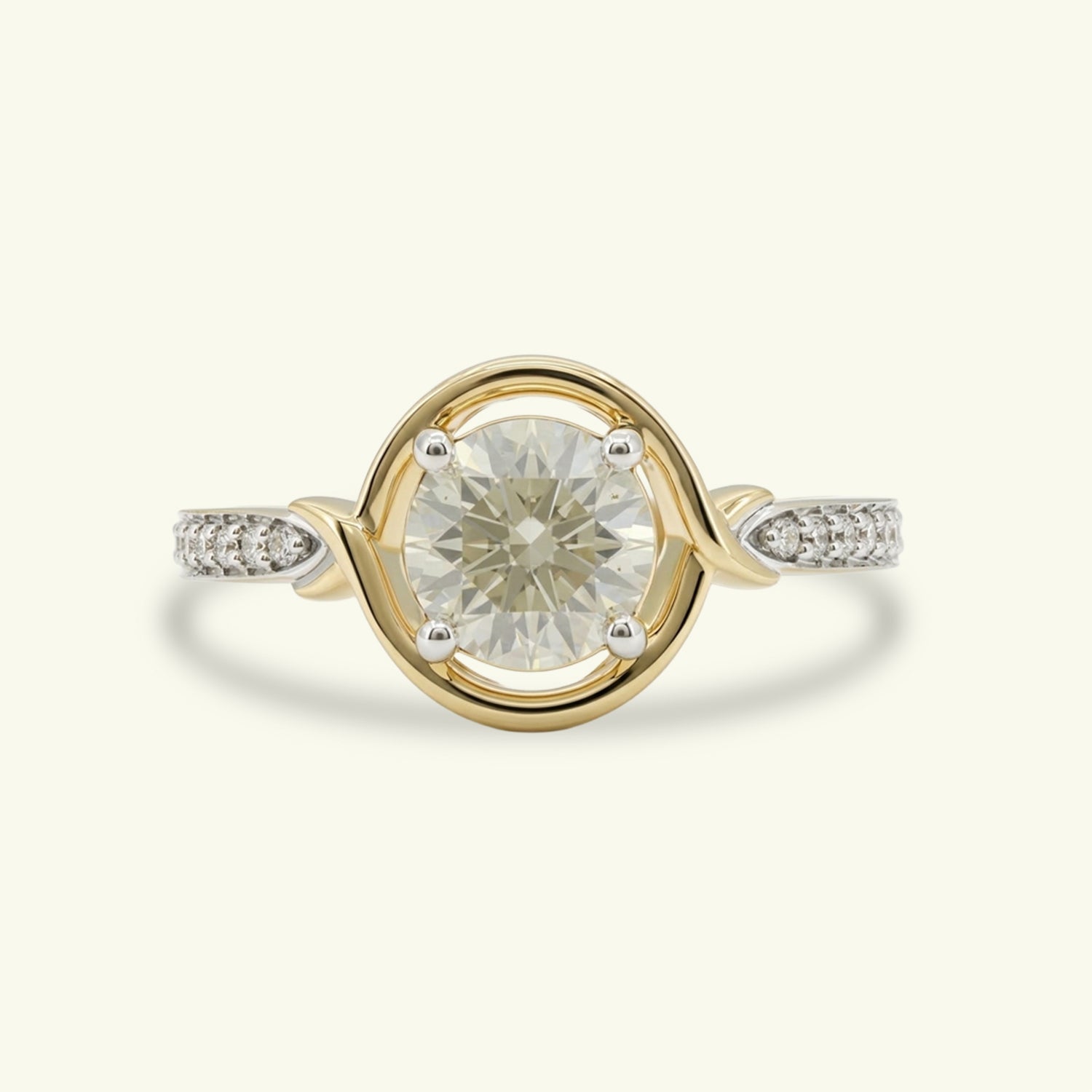 Orlina Classic Diamond Engagement Ring