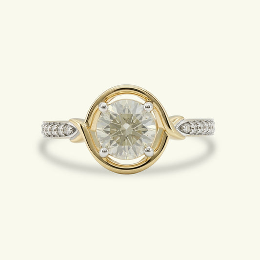 Orlina Classic Diamond Engagement Ring