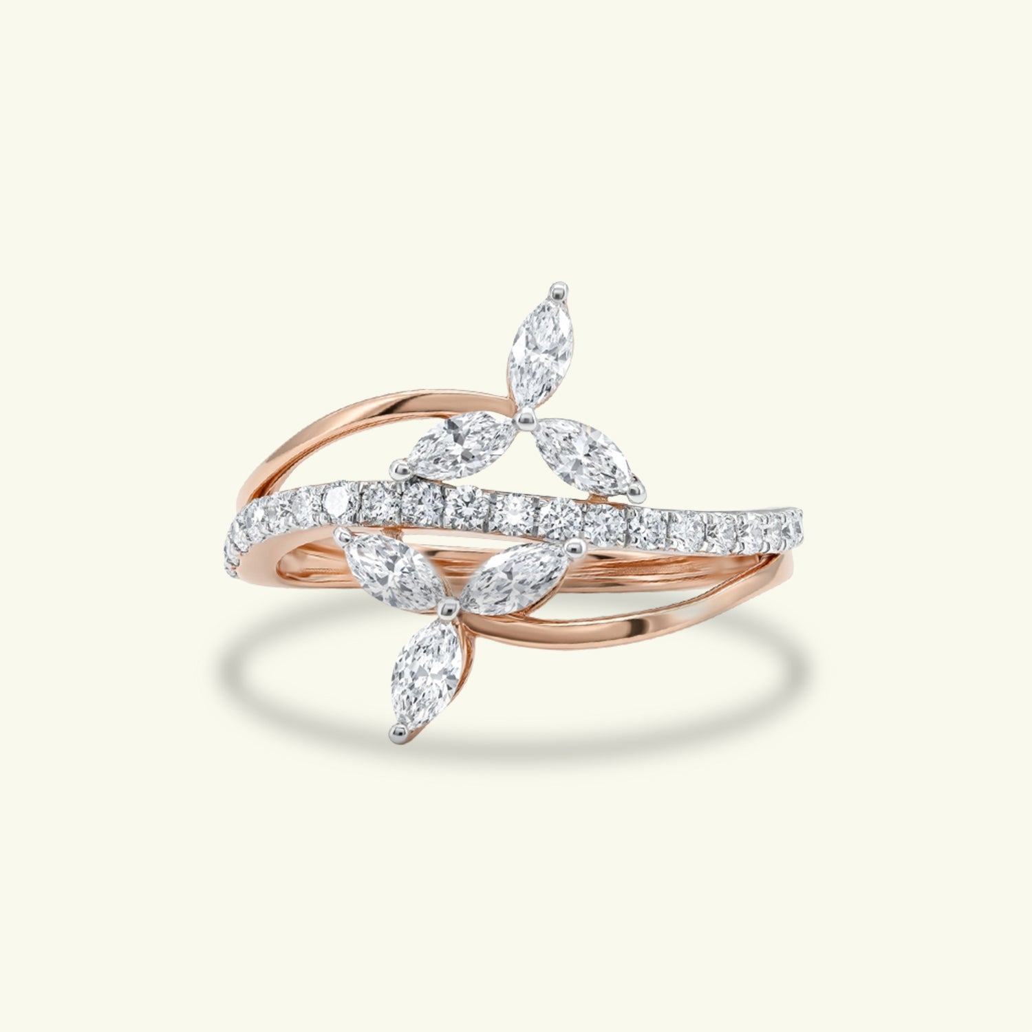 Selvi Classic Diamond Dailywear Ring