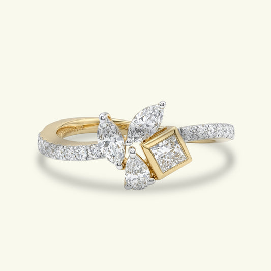 Zyelle Fancy Shape Diamond Dailywear Ring