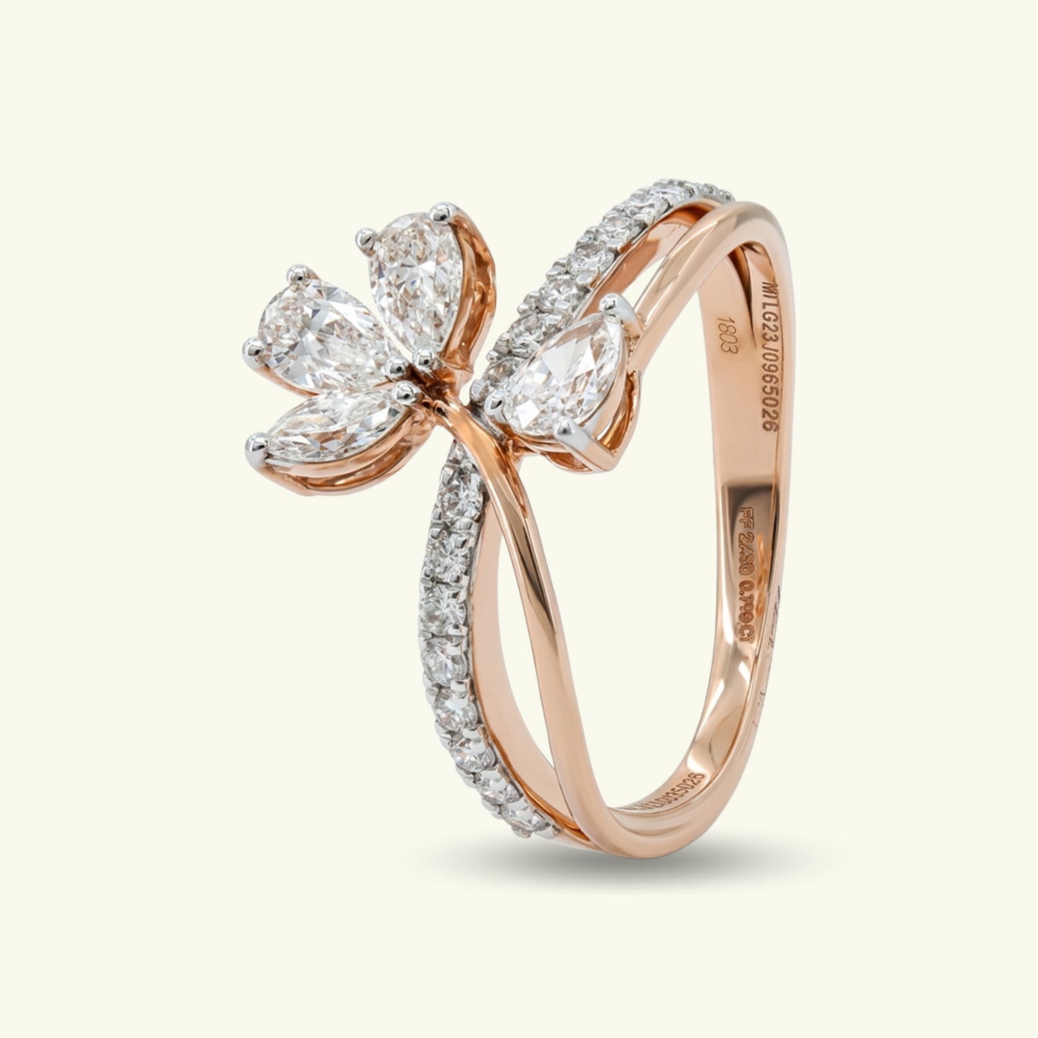 Roselyn Bloom Diamond Cocktail Ring