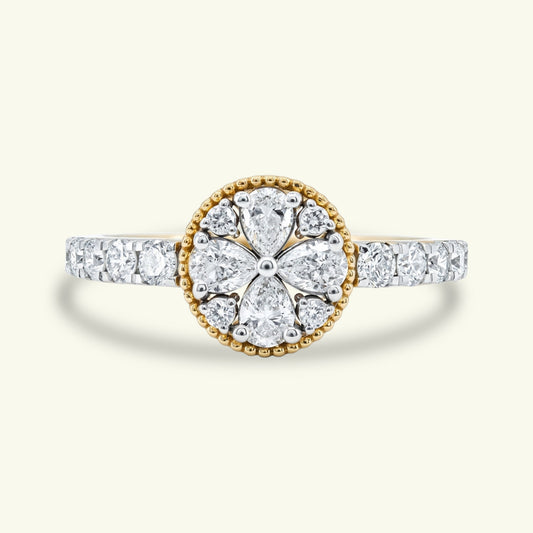 Calyxe Classic Diamond Cocktail Ring