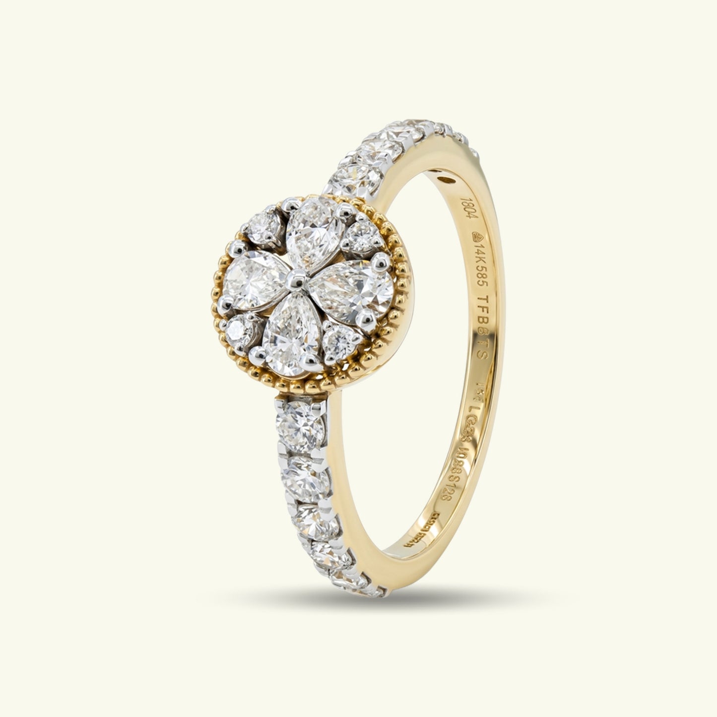 Calyxe Classic Diamond Cocktail Ring