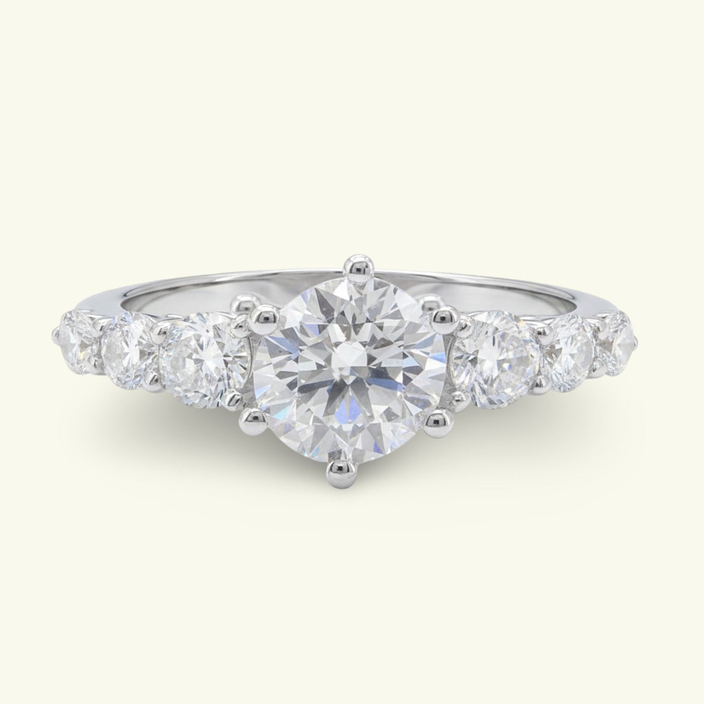 Aurevia Classic Diamond Engagement Ring