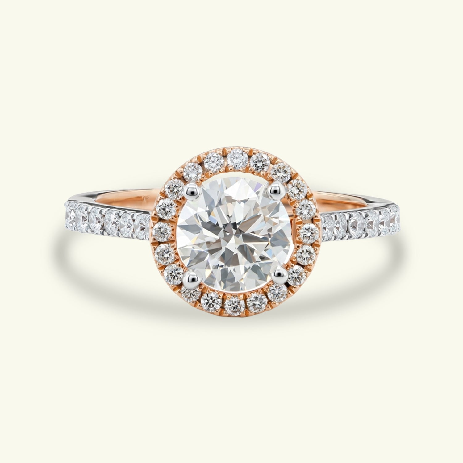Lumeria Classic Diamond Engagement Ring