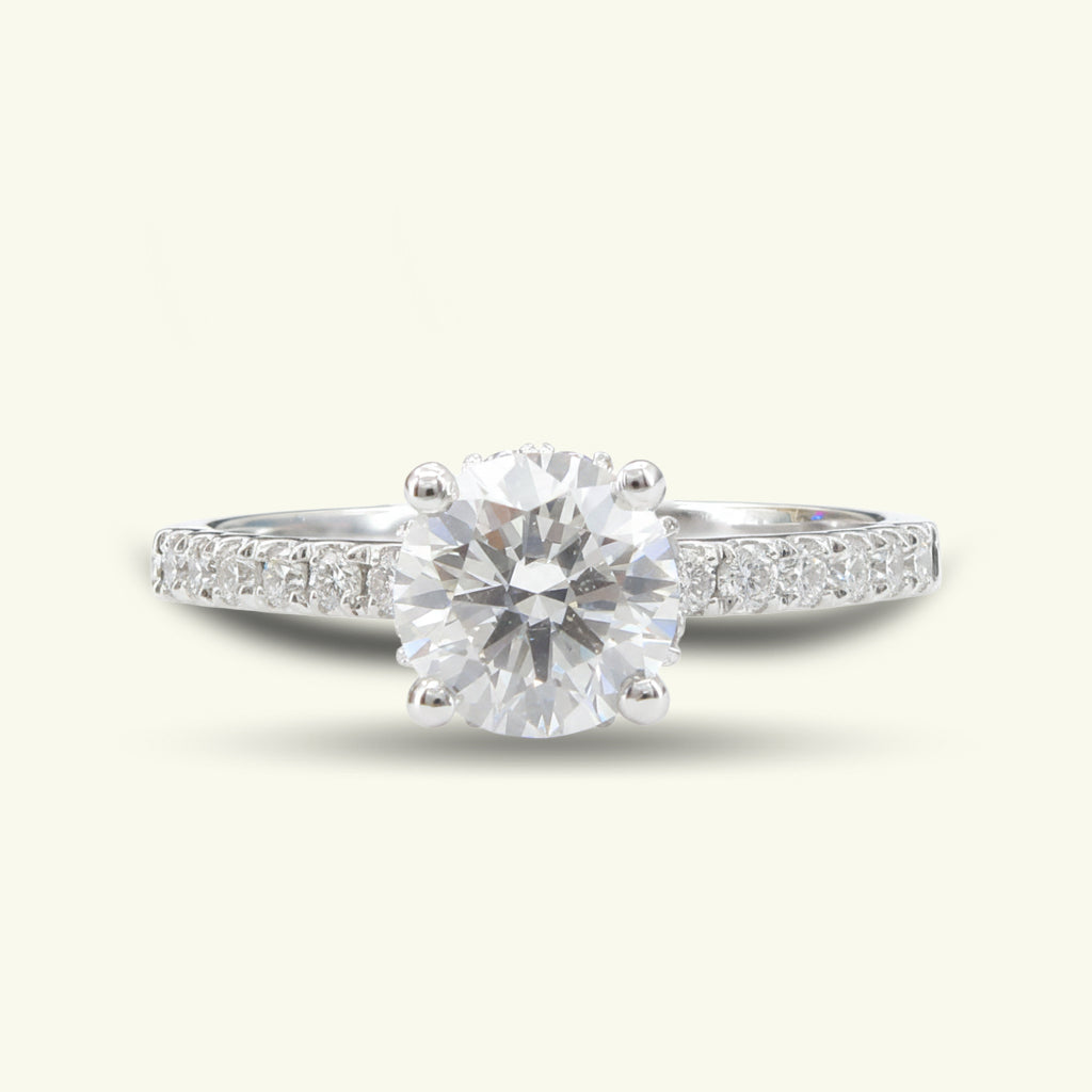 Elanora Classic Diamond Engagement Ring