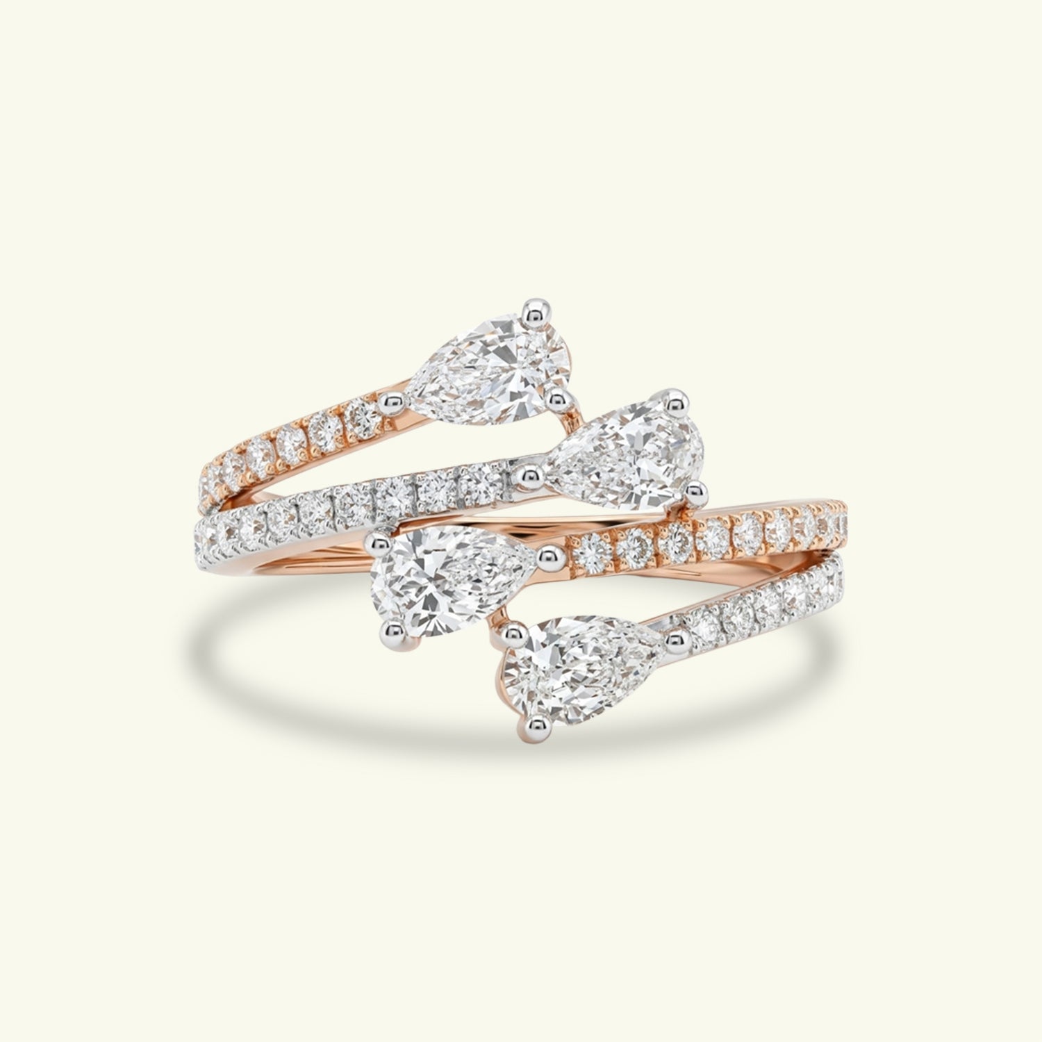 Mystiq Fancy Shape Diamond Cocktail Ring