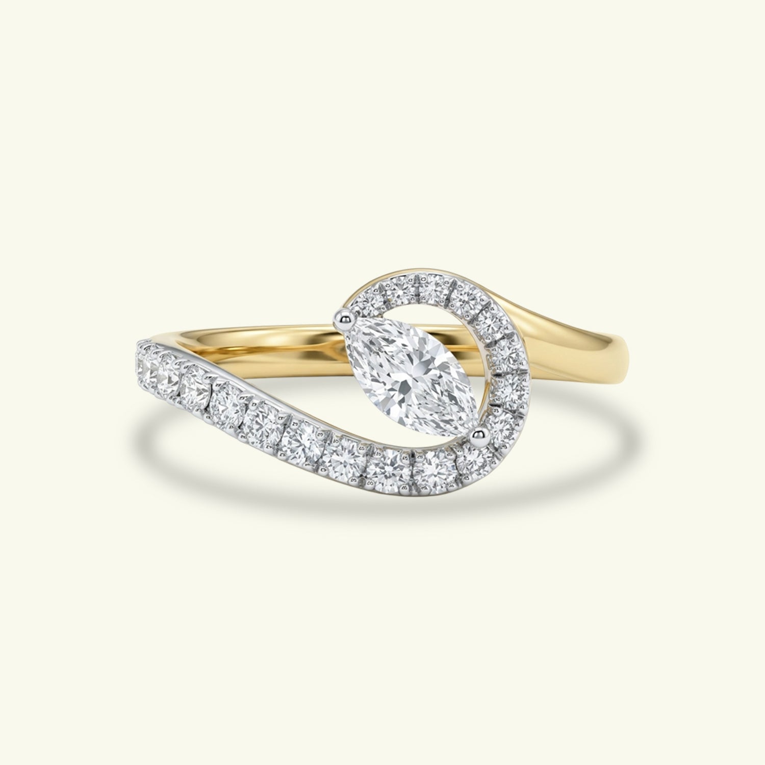 Serenelle Classic Diamond Engagement Ring