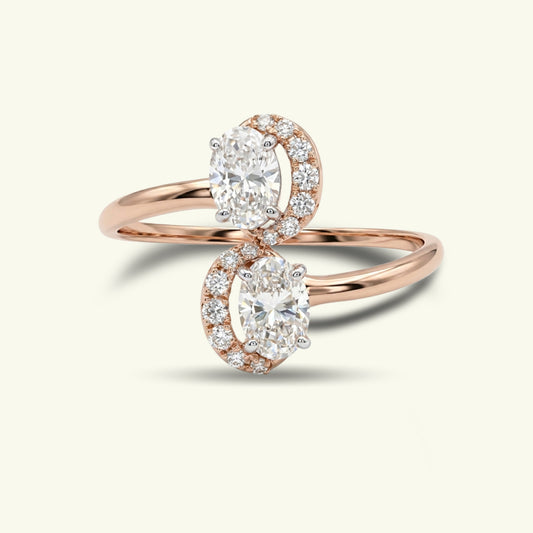 Nexa Modern Diamond Cocktail Ring