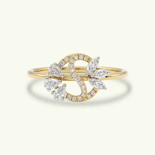 Astra Fancy Shape Diamond Cocktail Ring