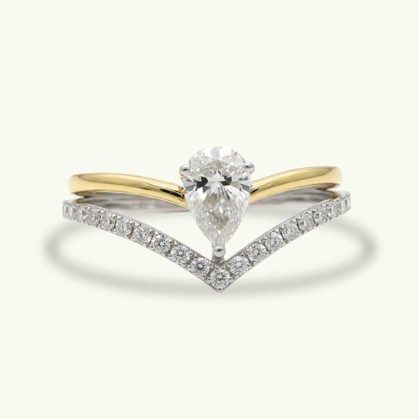 Elvoria Classic Diamond Engagement Ring