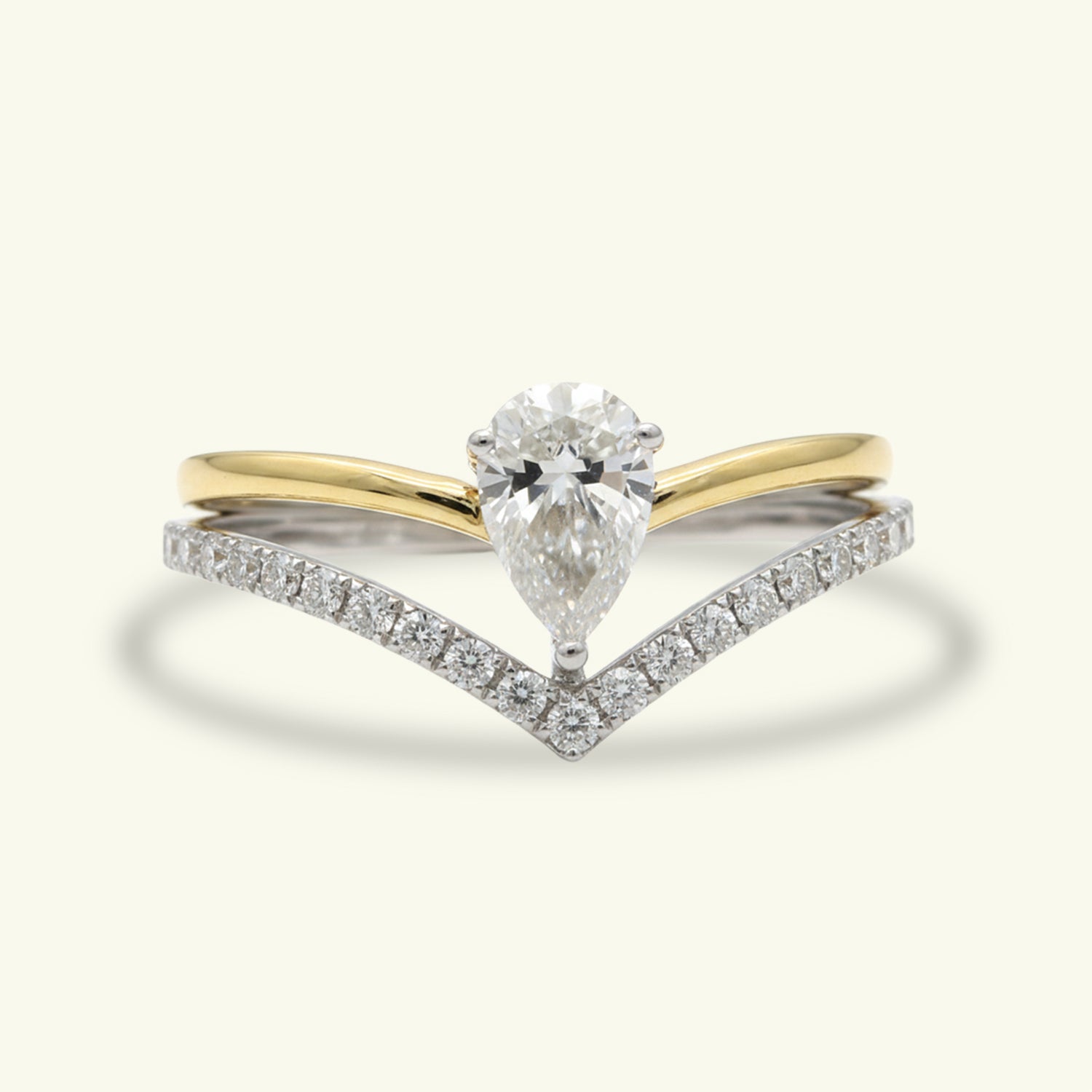 Elvoria Classic Diamond Engagement Ring