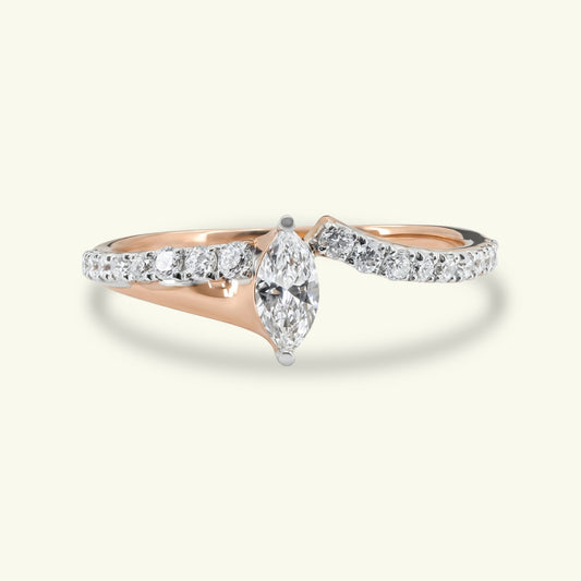 Arvella Fancy Shape Diamond Engagement Ring