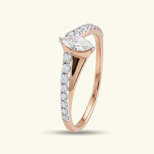 Arvella Fancy Shape Diamond Engagement Ring