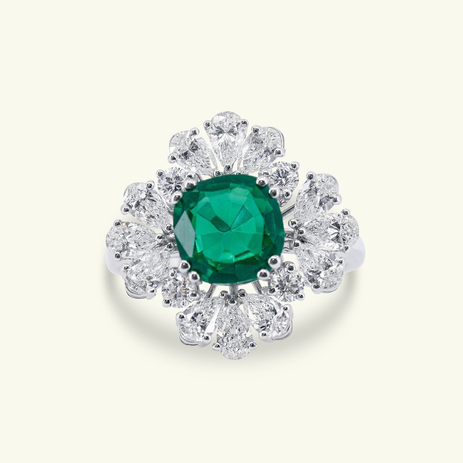 Orvyn Modern Diamond Cocktail Ring