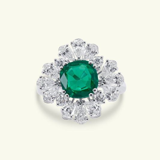 Orvyn Modern Diamond Cocktail Ring