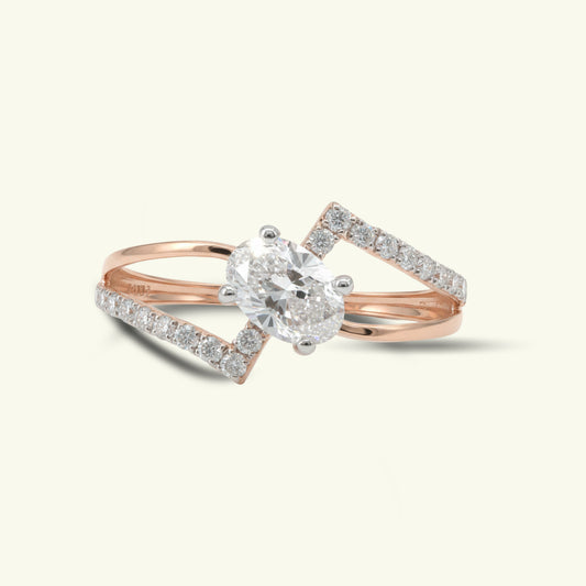 Amoura Heart Diamond Engagement Ring