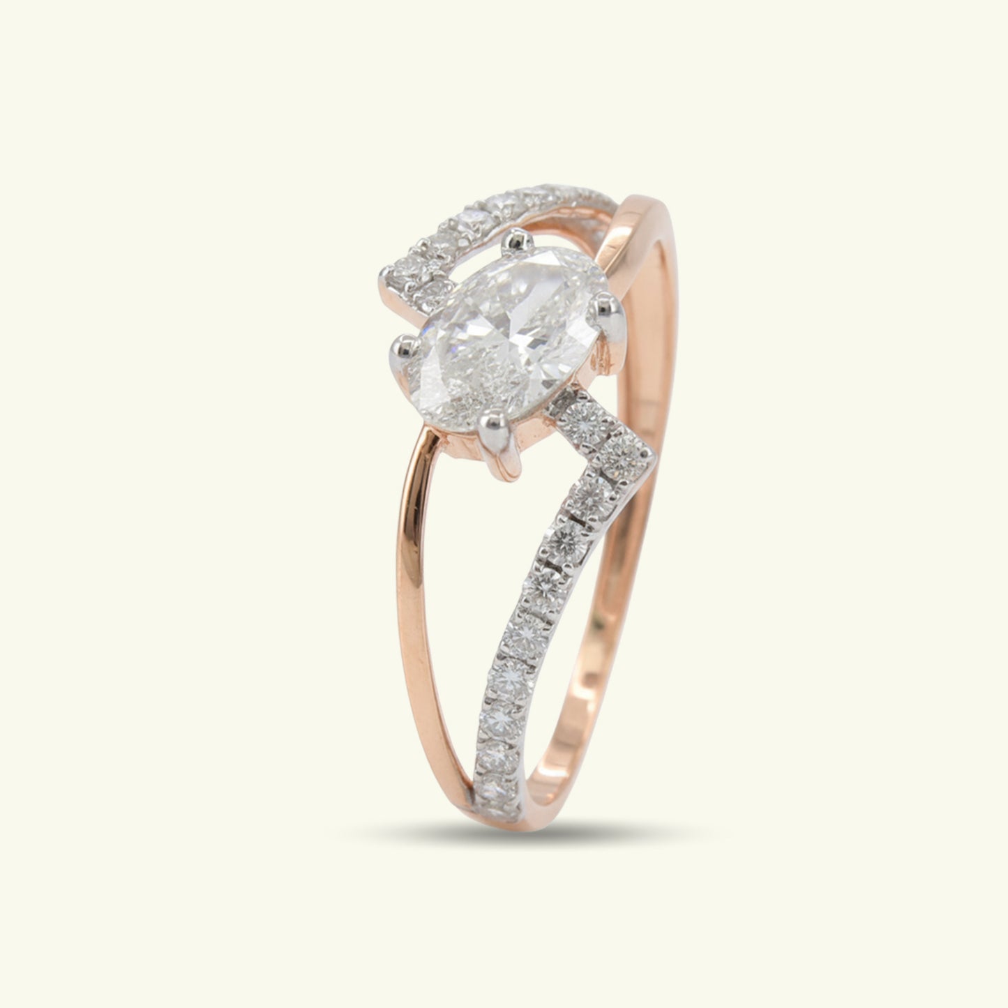 Amoura Heart Diamond Engagement Ring
